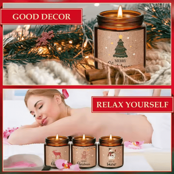 IKEDA Christmas Wax Melts - Festive Scents for Warmers Flameless, Fast Production - Image 4