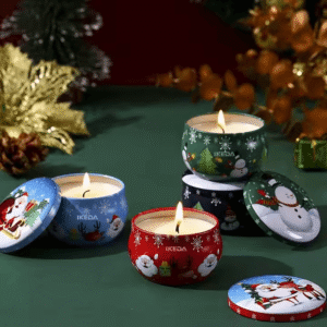 IKEDA Christmas Wax Melts - Festive Scents for Warmers Flameless, Fast Production