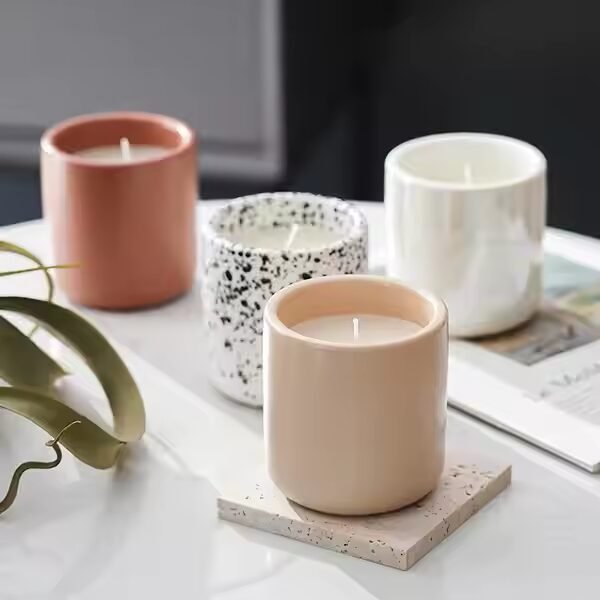 Entrepreneur launching a new private label candle brand online.