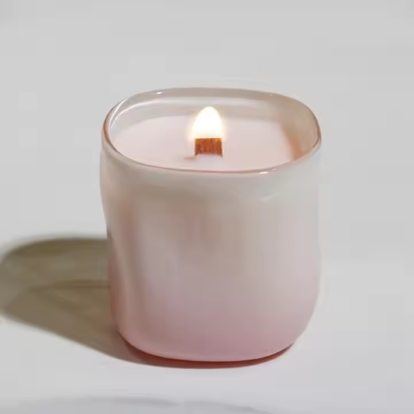 Ceramic Jar Meditation Candles - Chakra Crystal Infused Soy Wax Blends - Image 4