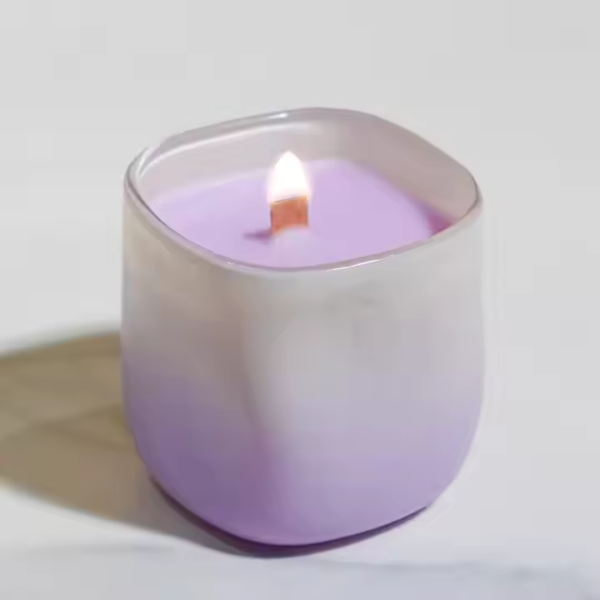 Ceramic Jar Meditation Candles - Chakra Crystal Infused Soy Wax Blends - Image 2