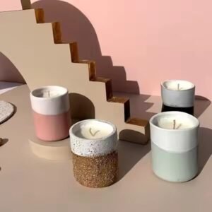 OEM Ceramic Jar Scented Candles - Long-Lasting Gingerbread & Holiday Aromas