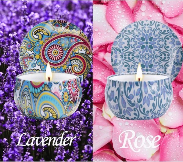 OEM/ODM Custom Scented Soy Wax Candles Bulk Sale - Image 2