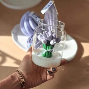 Wholesale the Shape of the Peony Flower Fragrant Candle for Creative Home Decoration Gift for Weddings