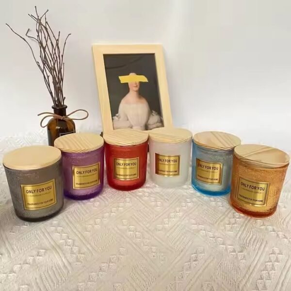 Wedding Favors Candles - Geometric Ceramic Jars - Image 3