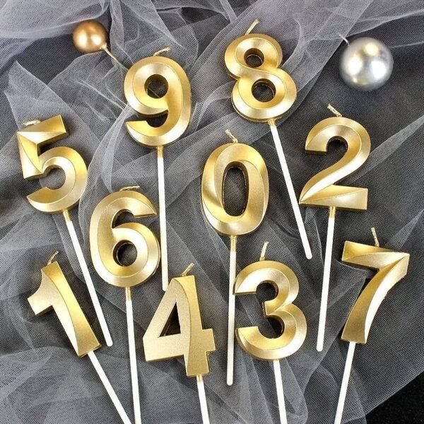 Beeswax & Paraffin Birthday Candles – Number 16, Scented, Meditation, Bars Use