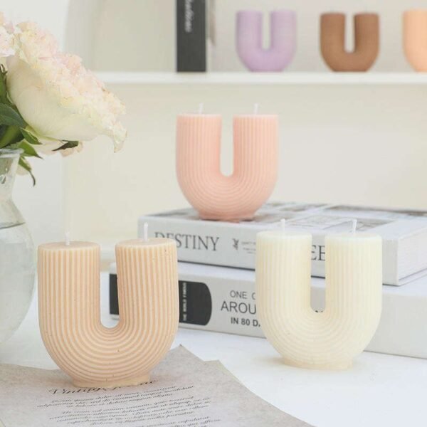 Beeswax & Paraffin Birthday Candles – Number 16, Scented, Meditation, Bars Use - Image 4
