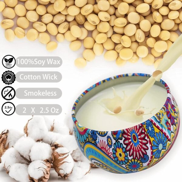 OEM/ODM Custom Scented Soy Wax Candles Bulk Sale - Image 3