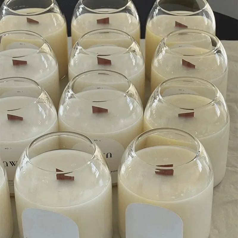 Soy candles in glass jars – private label OEM candle supplier