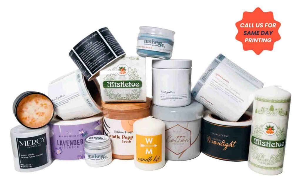 Private label scented candles for wholesale buyers
