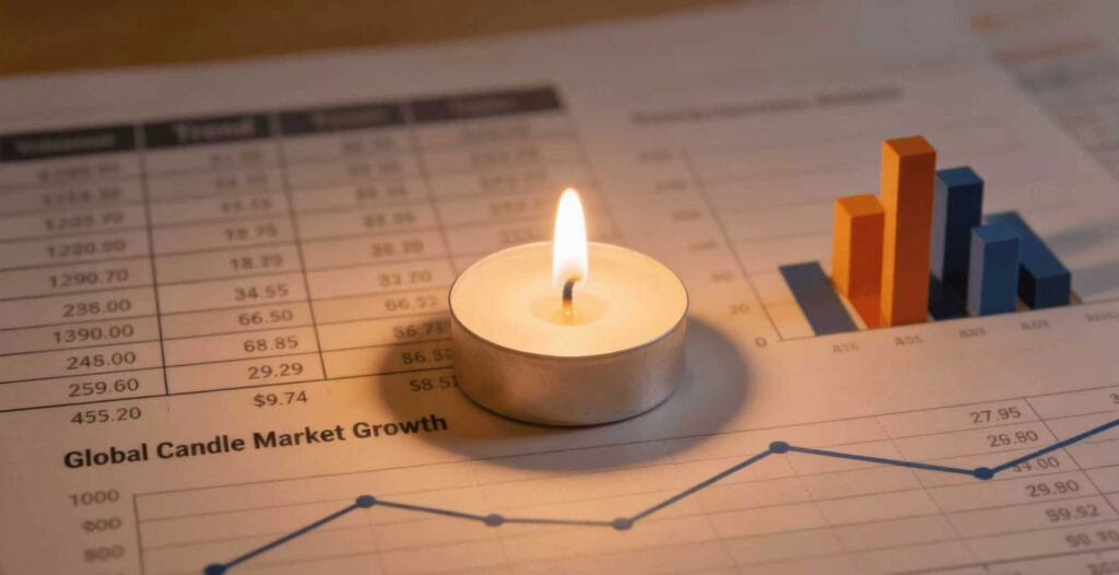 global candle market growth trend for home fragrance