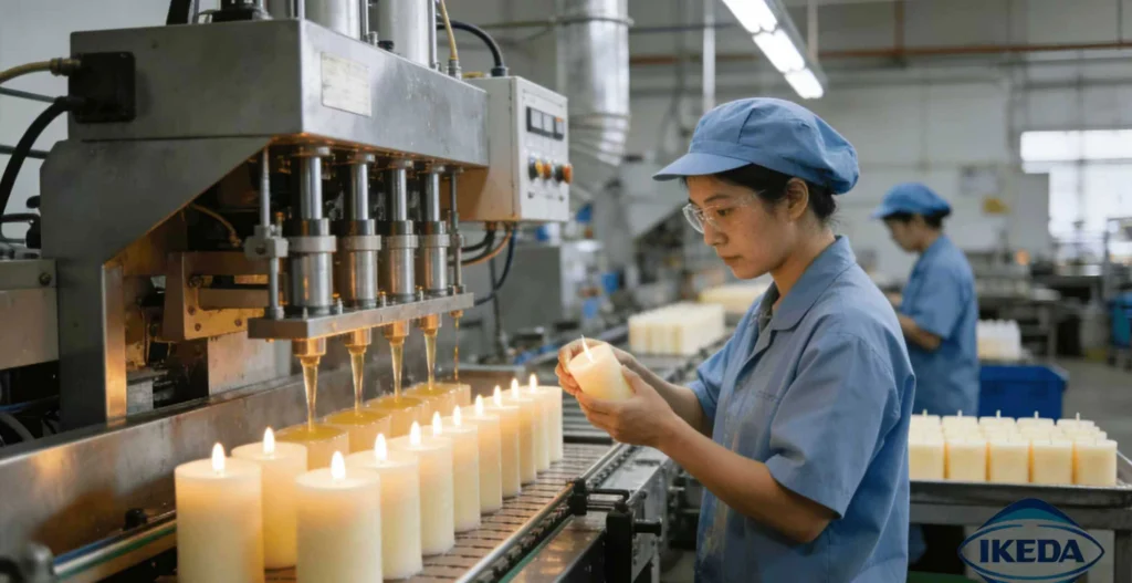OEM candle manufacturer production line