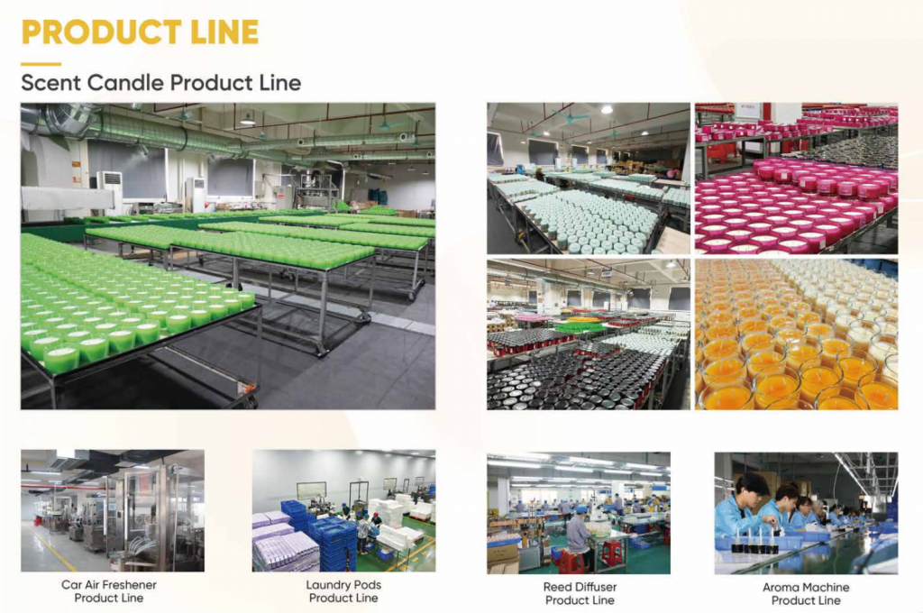 private label candle manufacturing factory