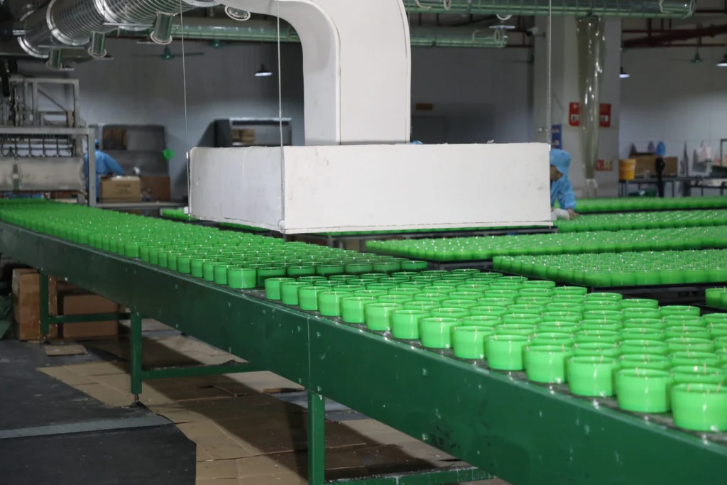 custom scented candle production for private label brands