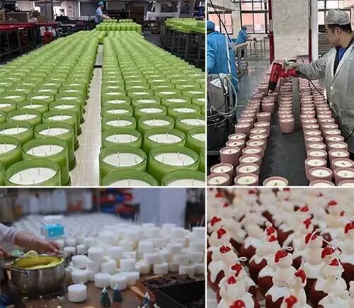 OEM candle manufacturer production process