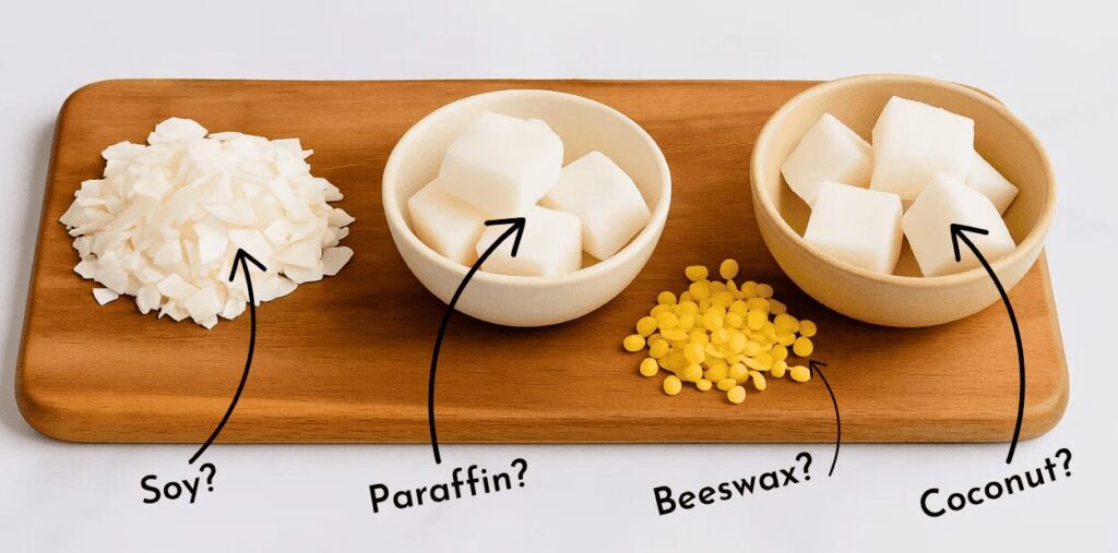 best wax for scented candles comparison for bulk candle production