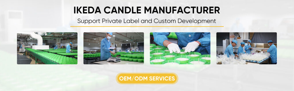 OEM candle manufacturer production facility
