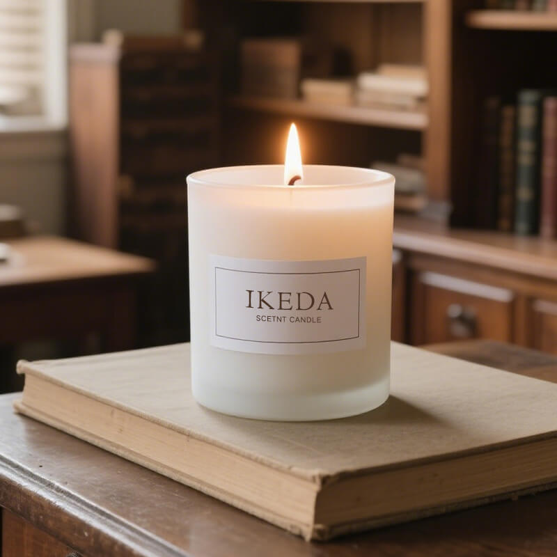 soy wax candle burn test